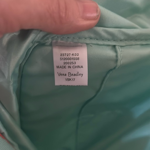 Vera Bradley Lighten Up Green Essential Backpack Pueblo Lighten Up Aztec School - Picture 14 of 15